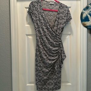 Black and White New York & Company Dress